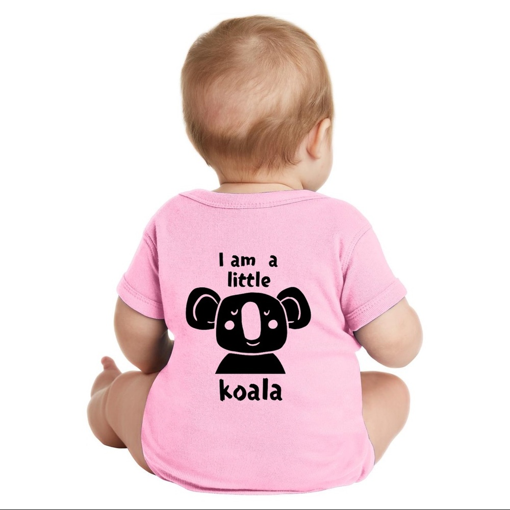 Baby Bodysuit Koala Pink / Blue